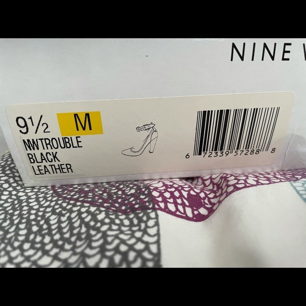 Nine West Y2K leather heels 9.5